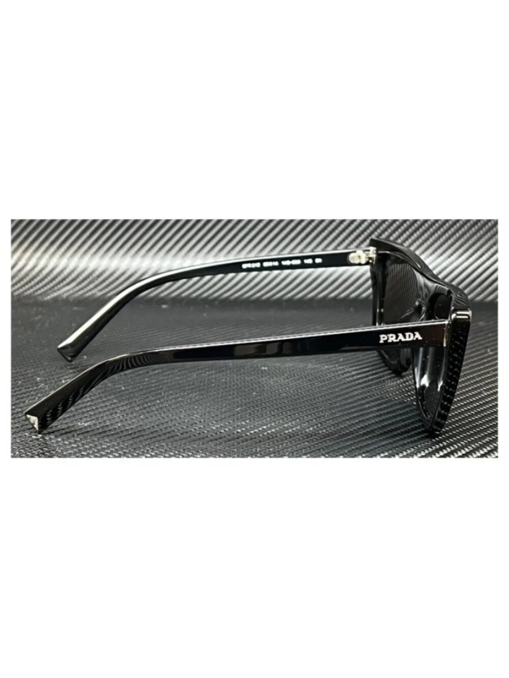 New PRADA Women Black Sunglasses 55-14-145